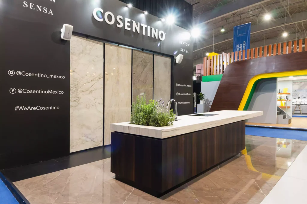 Custom kitchen designed by Vitelier in collaboration with Cosentino for Obra Blanca 2019