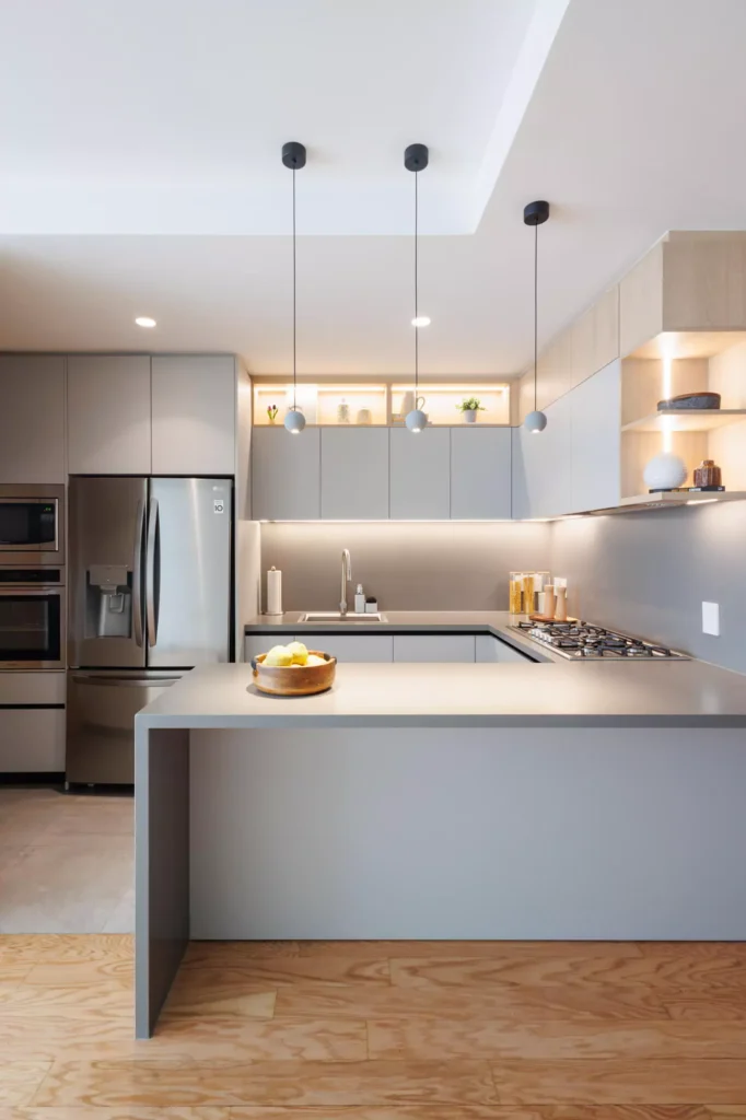 Modular kitchen designed by Vitelier in Polanco, Mexico City